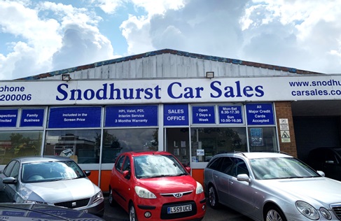 The dealerspot light with Snodhurst car sales
