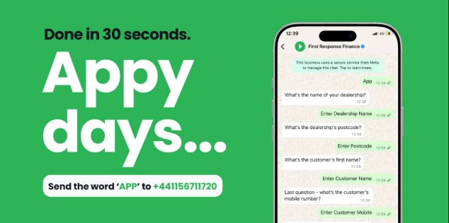 Send applications via WhatsApp
